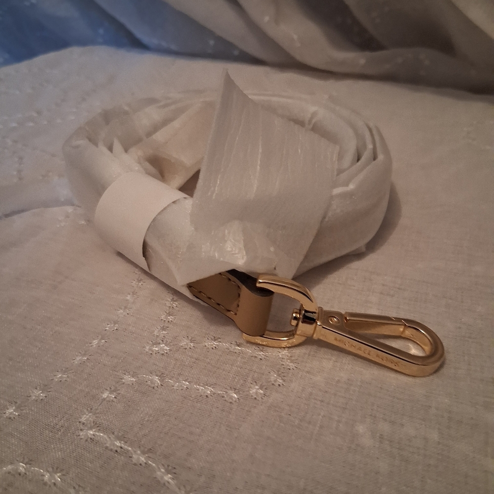 Michael Kors Tan and Gold Crossbody Replacement Strap 45" Adjustable